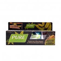 WHITE GLO TOOTHPASTE PURE&NATURAL 120GR (PROMO+ΦΥΣΙΚΗ ΟΔΟΝΤΟΒΟΥΡΤΣΑ)
