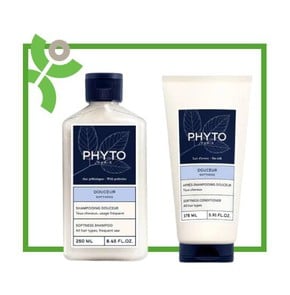 Phyto Douceur Shampoo, 250ml  & Softness Condition