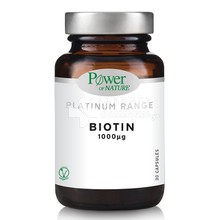Power Health Platinum Biotin 1000μg, 30 caps