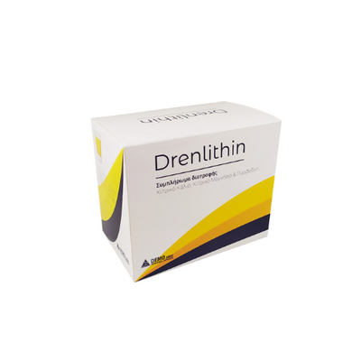 DRENLITHIN Demo  Διαιτητικό Τρόφιμο Ειδικού Ιατρικού Σκοπού Με Κιτρικό Κάλιο, Κιτρικό Μαγνήσιο & Πυριδοξίνη, x30 Φακελίσκοι