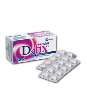 Unipharma D3 Fix Extra 2000iu,Βιταμίνη D3 για την 