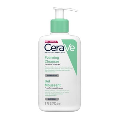 CeraVe Foaming Cleanser Gel Καθαρισμού για Κανονικ