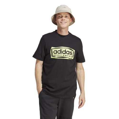 adidas men folded sportswear graphic t-shirt (IM82