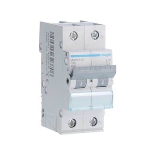 Miniature Circuit Breaker 3kA 2-Poles 10Α MWN510