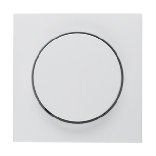 Berker B.7 Rotary Dimmer Plate White 11371909
