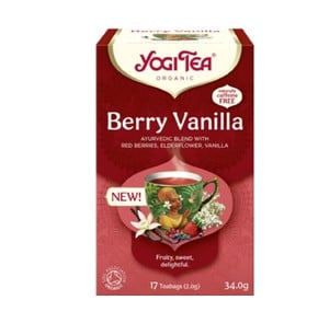 Yogi Tea Berry Vanilla-Τσάι Βανίλια Μούρο, 17 Φακε