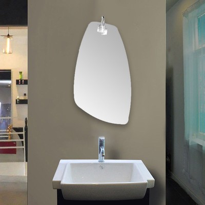 Καθρέπτης μπάνιου τοίχου με φωτιστικό 60x90
