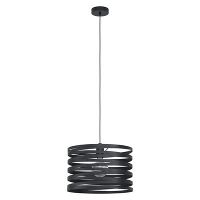 Pendant Light Cremella Black 1Xe27 Ø37