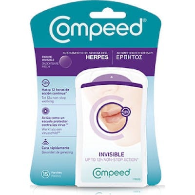 Compeed Herpes Patch Επιθέματα για τον Επιχείλιο Έ