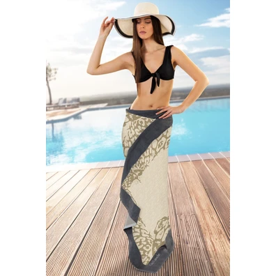 Πετσέτα Θαλάσσης Velour Printed 2503/02 100x175 gu