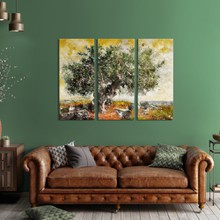 Olive tree painting 3ptyxos