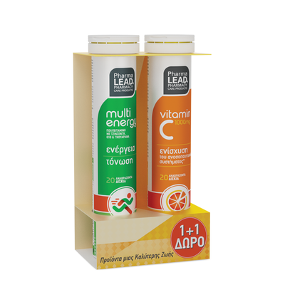 Vitorgan Multi Energy 20 αναβράζοντα δισκία & Vita
