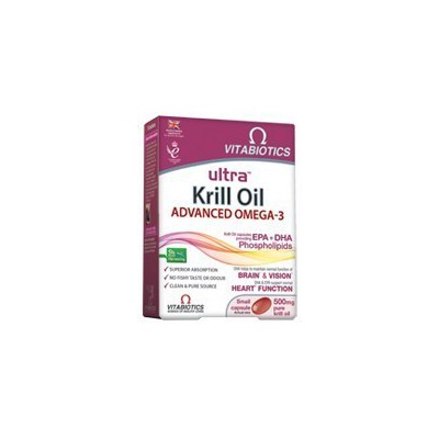 Vitabiotics Ultra Krill Oil Advanced Omega-3 30cap