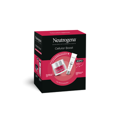 Neutrogena Promo Cellular Boost Night Cream Αντιγηραντική Κρέμα Νυκτός 50ml & Δώρο Eye Cellular Boost Αναζωογονητική Κρέμα Ματιών 15ml