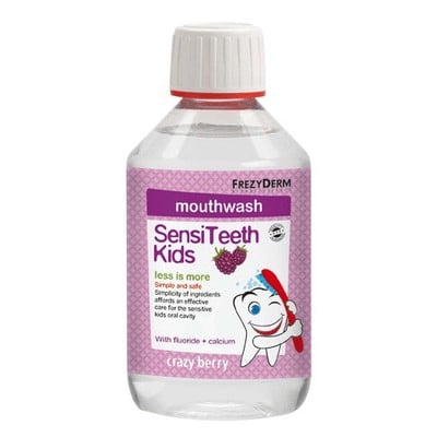 Frezyderm Sensiteeth Kids Mouthwash Στοματικό Διάλ