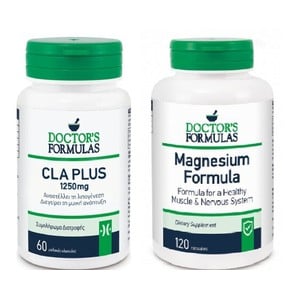 1+1 Doctor's Formulas CLA Plus 1250 mg Συμπλήρωμα 