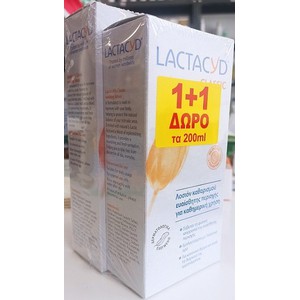 LACTACYD Classic Λοσιόν Καθαρισμού 300ml & ΔΩΡΟ 20