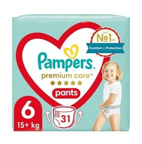 Pampers Premium Care Pants Size 6 (15+kg) - 31 pcs