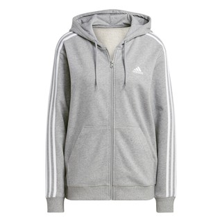 Adidas Women Hoodies Embossed Monogram Fleece Hoodie