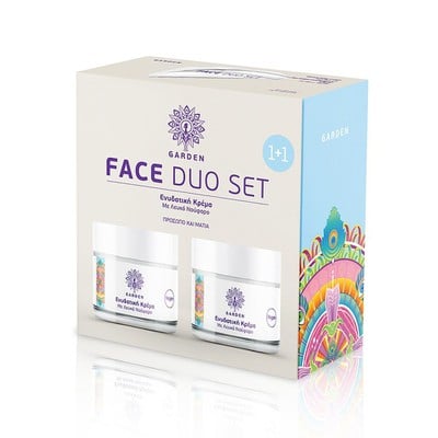 Garden Face Duo Set No2 με Moisturizing Cream Ενυδ
