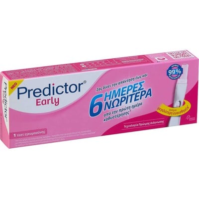 Predictor Early Τεστ Εγκυμοσύνης 6 Ημέρες Νωρίτερα