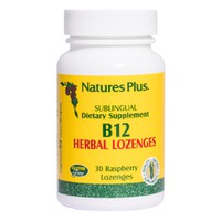 Nature's Plus B-12 Herbal Lozenges 30 Παστίλιες