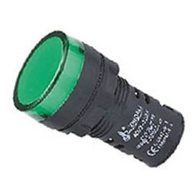 Door Indicator Lamp Φ22 Led Green 24Vac/Dc