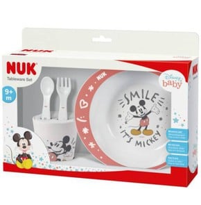 Nuk Tableware Set Mickey-Σετ Φαγητού Disney Mickey