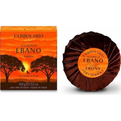 L' Erbolario Notes of Ebony Perfumed Soap 100gr
