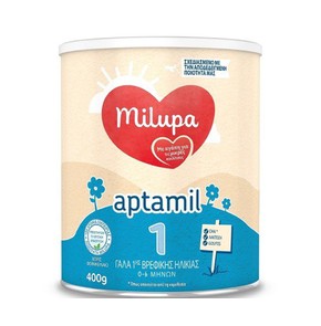 Milupa Aptamil 1 Γάλα για Βρέφη,400g