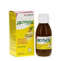Arkopharma Activox Σιρόπι για τον ξηρό βήχα από ερεθισμό ή αλλεργία 125ml