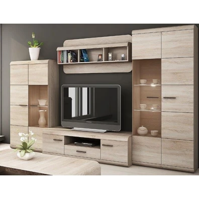 Σύνθεση 36134-LN Φυσικό 300X194X37-54 Home Furnitu