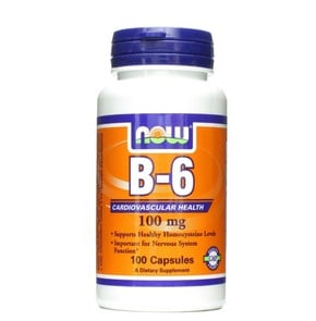Vitamin B6 100 mg - Παραγωγή Ερυθρών Αιμοσφαιρίων,