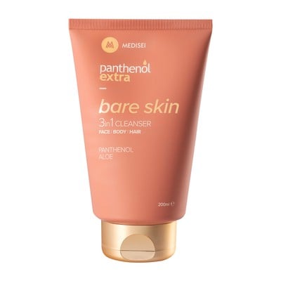 Panthenol Extra Bare Skin 3 in 1 Cleanser Face,Bod