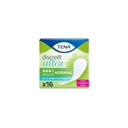 Tena Discreet Ultra Normal Incontinence Pads 16 pieces