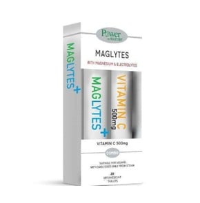 1+1 Power of Nature Maglytes Stevia, 20 Effervesce