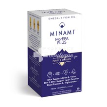 Minami MorEPA Plus - Λιπαρά Οξέα Ω-3, 60 softgels