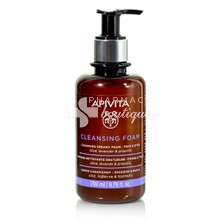 Apivita Cleansing Creamy Foam Face & Eyes - Αφρός Καθαρισμού για Πρόσωπο & Μάτια, 200ml