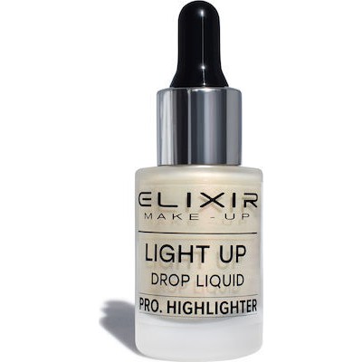 ELIXIR Drop Liquid Pro Highlighter Sunlight Σταγόνες Λάμψης Pure Gold 14ml