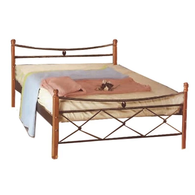 Metallic Double Bed MetalFurniture 110x190