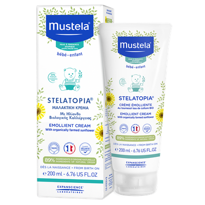 Mustela Stelatopia Emollient Cream Μαλλακτική Κρέμ