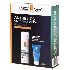LA ROCHE-POSAY Anthelios Oil correct Spf50 50ml & 