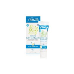 Dr. Brown's Natural Baby Toothpaste HG 025 Fluoride Free Baby Toothpaste With Pear & Apple Flavor 40gr