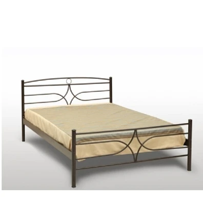 Κρεβάτι Μεταλλικό MetalFurniture Σάμος 140x190 Με 