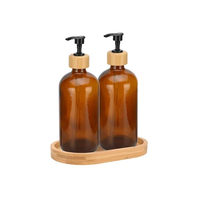 Estia Αντλιες Σαπουνιου Bamboo Essentials Γυαλινες