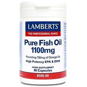 LAMBERTS Pure fish oil 1100mg 60caps