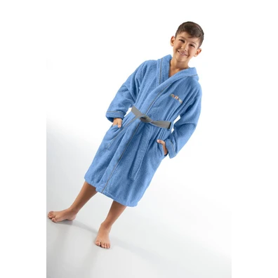 Παιδικό Μπουρνούζι Kiddies Blue 6-8 Ετών guy Laroc