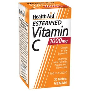 Health Aid Esterified Vitamin C 1000mg, 30Tabs