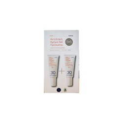 Korres Promo (1+1 Δώρο) Yoghurt Sunscreen Face Cream SPF30 For Sensitive Skin Αντηλιακή Κρέμα Gel Προσώπου 40ml