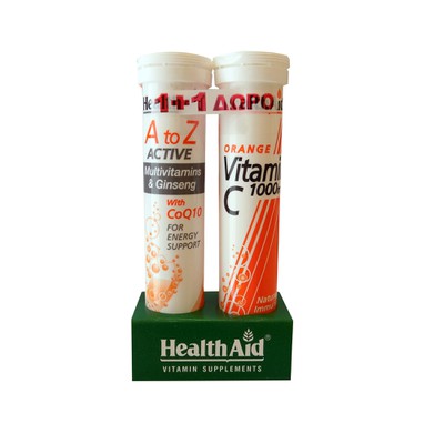 Health Aid A To Z Active Multivitamins & Ginseng 2